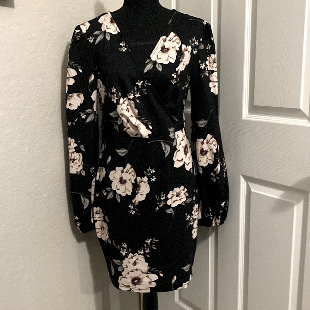 Shein midi floral dress size L